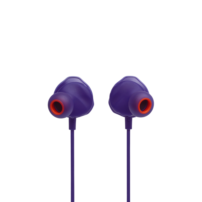 JBL Quantum 50 - Purple - Wired in-ear gaming headset with volume slider and mic mute - Detailshot 4 image number null